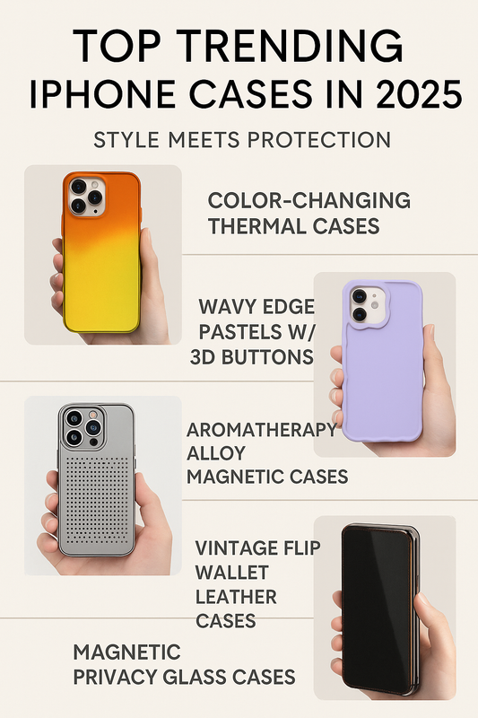 Top Trending iPhone Cases in 2025 – Style Meets Protection