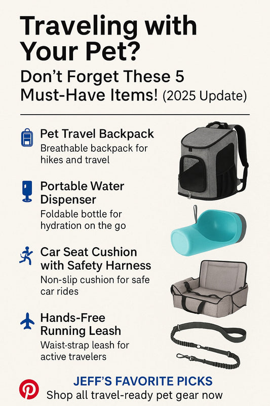 "Top Travel Accessories in 2025 – Essentials for Mobile & Pet Lovers"