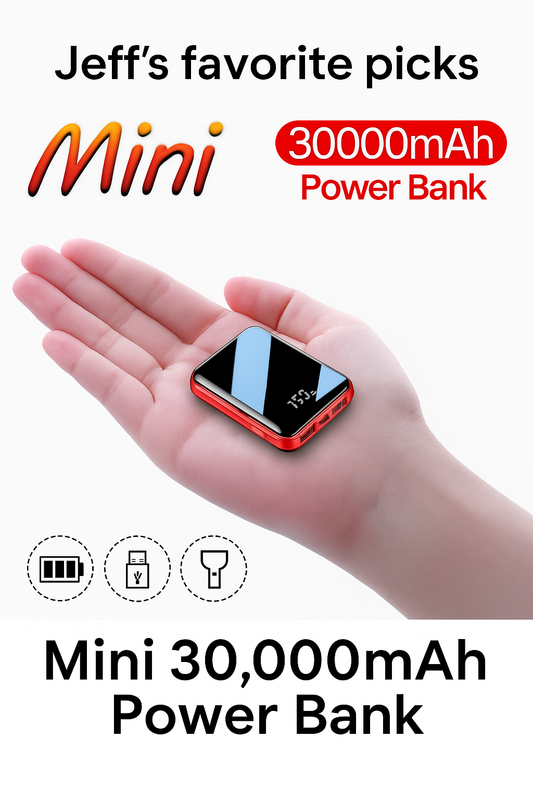 Why Everyone Is Obsessed with This Mini 30,000mAh Power Bank in 2025