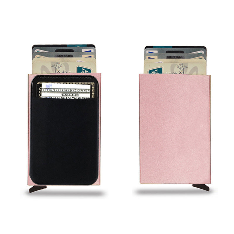 RFID-Blocking Metal Card Holder – Slim Aluminum Wallet – tech-gadget