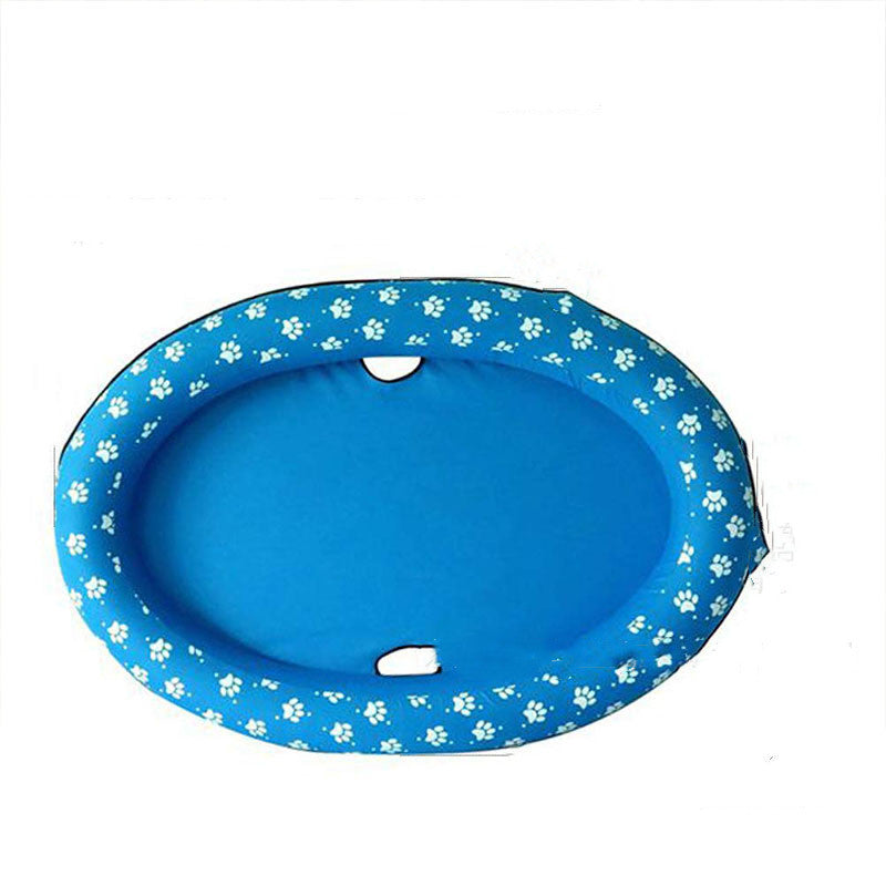 Inflatable Dog Pool Float – Waterproof Raft for Pets up to 40kg