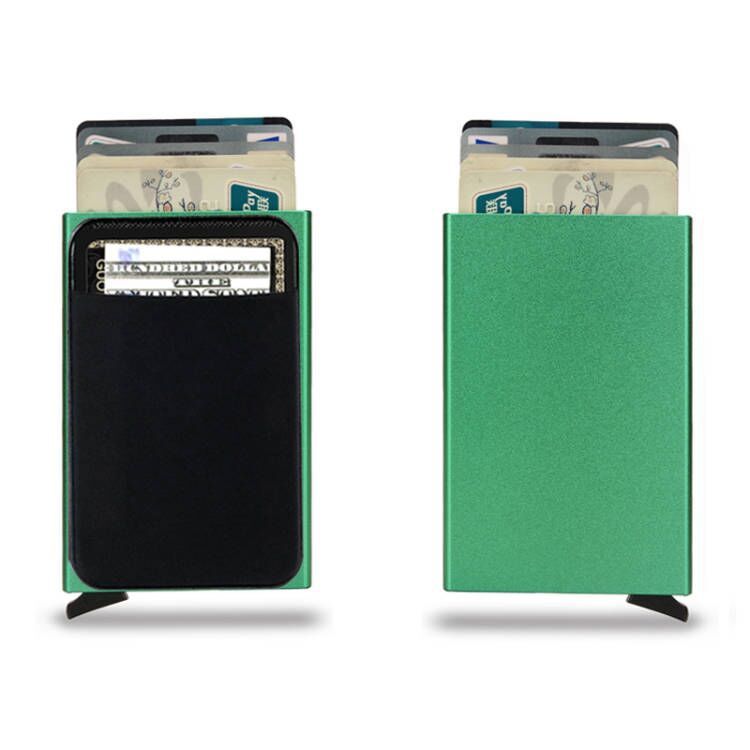 RFID-Blocking Metal Card Holder – Slim Aluminum Wallet – tech-gadget
