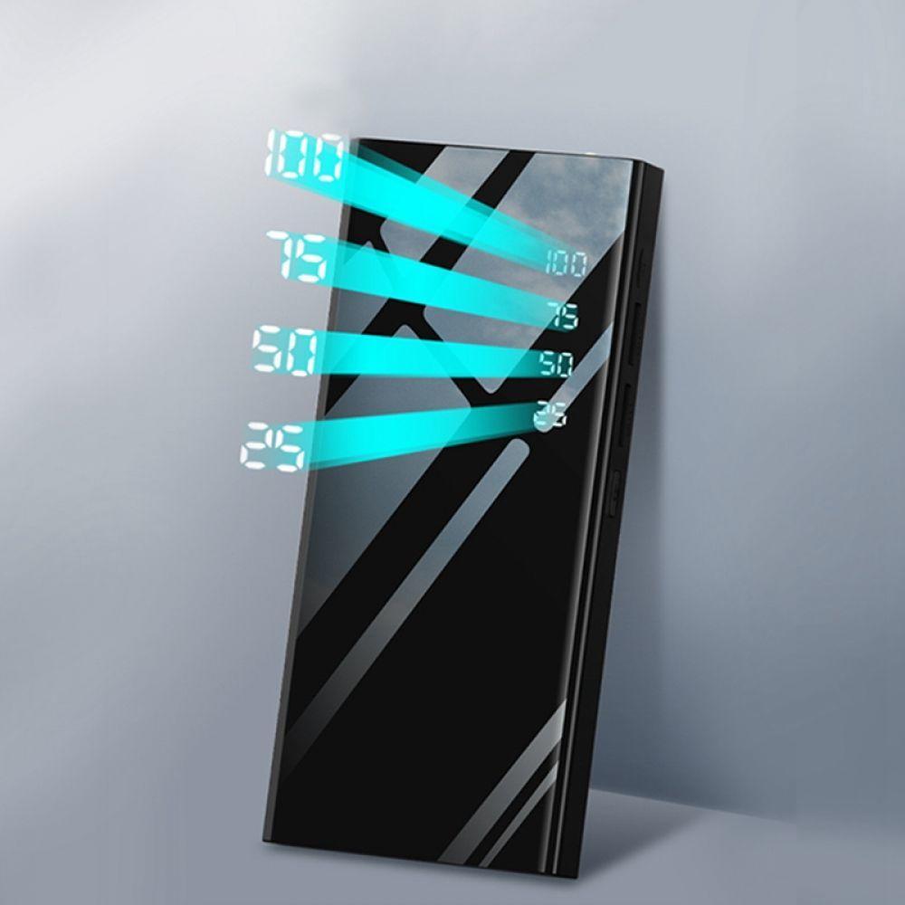 20,000mAh Dual USB Power Bank – Fast Charging with LCD Display & Flashlight – power-bank