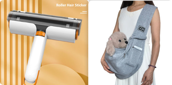 Reusable Pet Hair Removal Roller – No-Sticky, Battery-Free Fur Cleaner for Fabric Surfaces