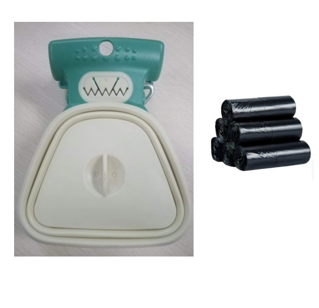 Folding Poop Picker for Pets – Portable & Hygienic Waste Cleanup Tool