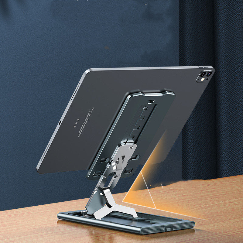 Aluminum Foldable Phone Stand – Portable Desktop Holder for Office & Travel - JEFF's Favorite Picks