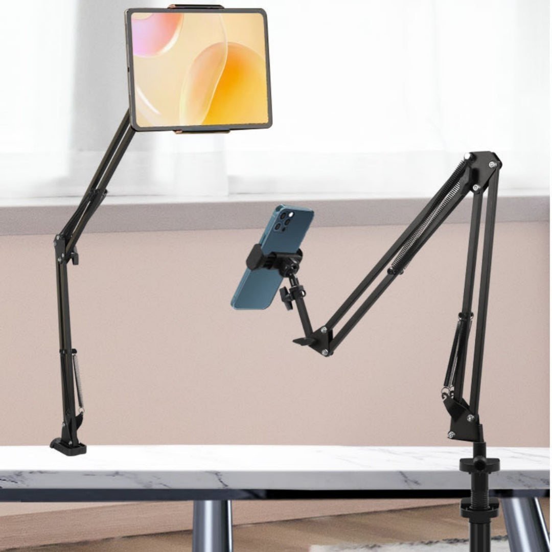 Folding Bedside Phone Holder | Lazy Mount, Adjustable