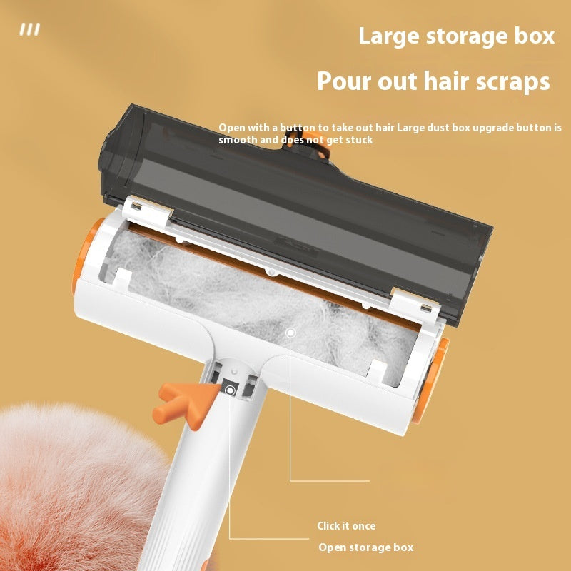 Reusable Pet Hair Removal Roller – No-Sticky, Battery-Free Fur Cleaner for Fabric Surfaces