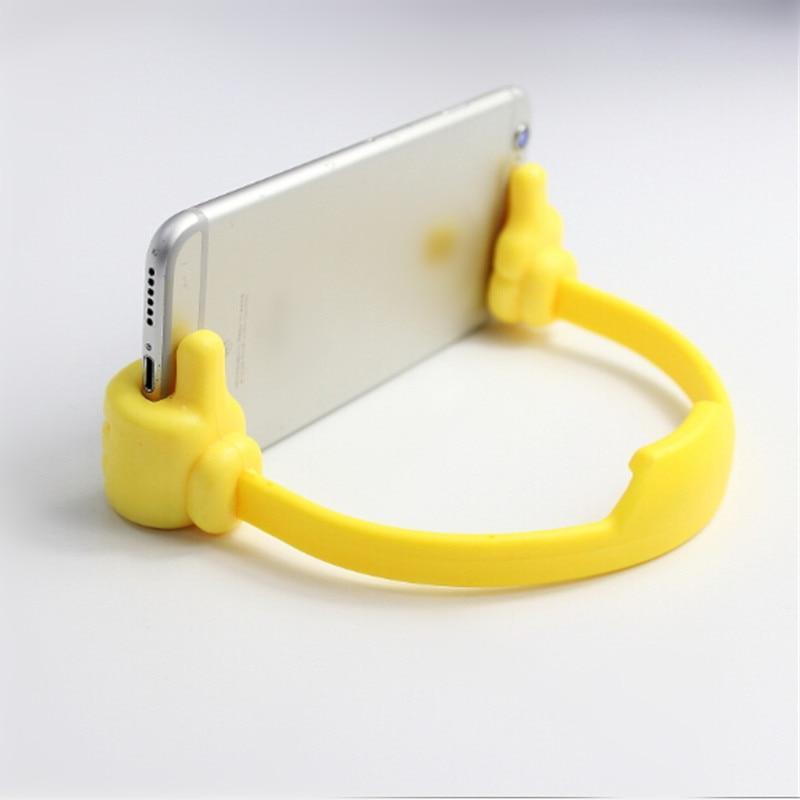 Lazy Thumb Mobile Phone Stand – Fun Adjustable Holder for Phones & Tablets