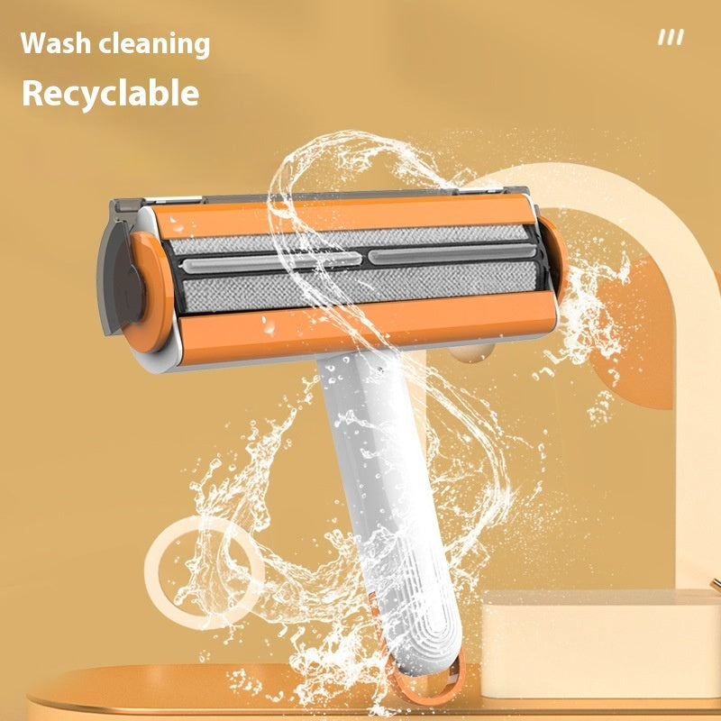 Reusable Pet Hair Removal Roller – No-Sticky, Battery-Free Fur Cleaner for Fabric Surfaces