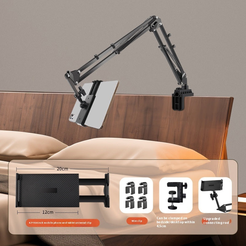 Folding Bedside Phone Holder | Lazy Mount, Adjustable