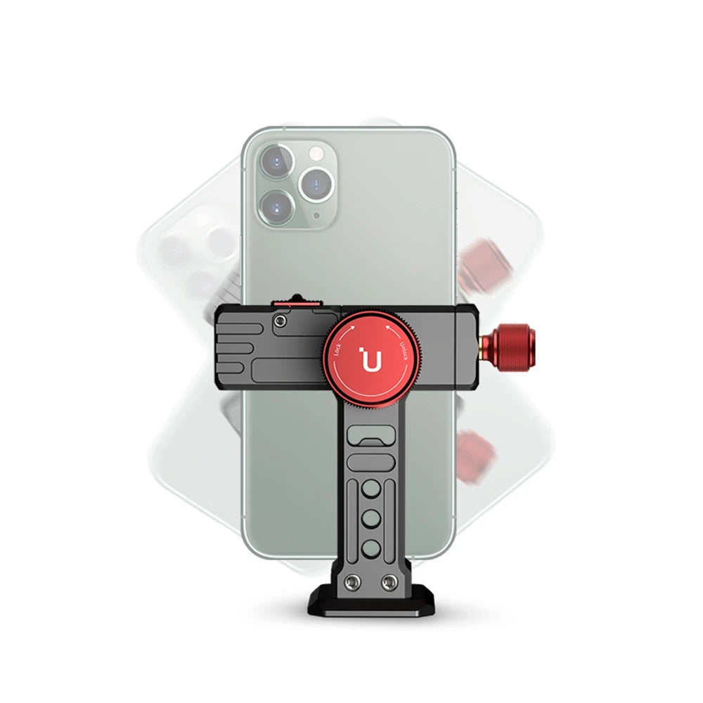 Ulanzi Tripod Mount Adapter – Universal Smartphone Holder for Vlogging & Streaming