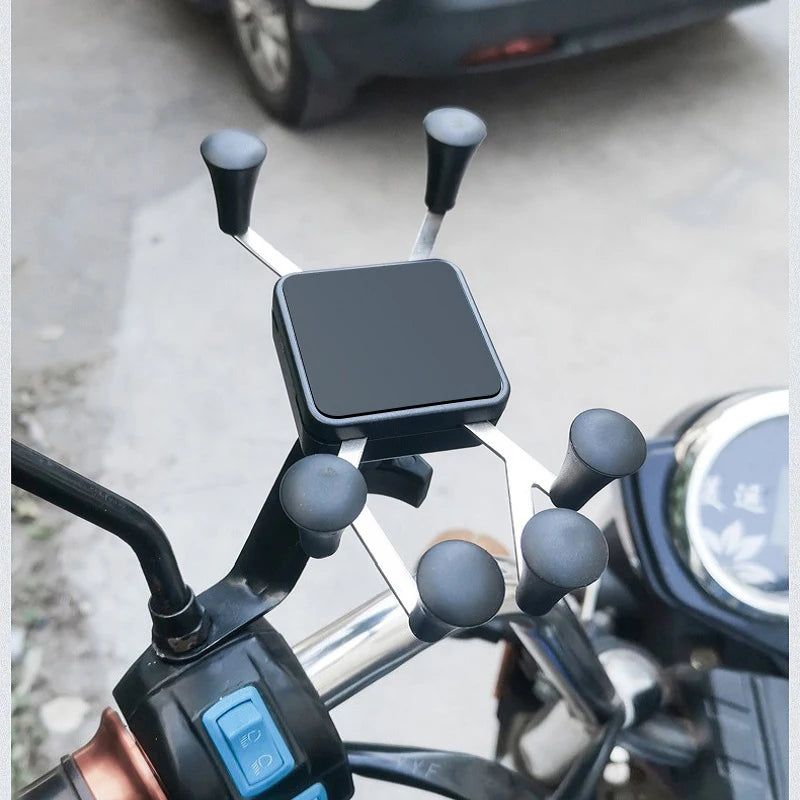 6 Claw Bike/Motorcycle Phone Mount | Handlebar & Mirror – phone-stand