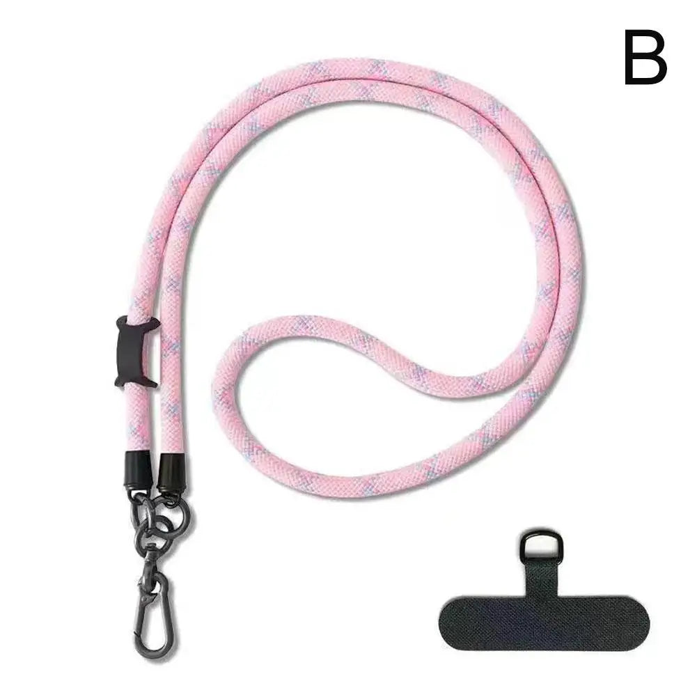 Anti-Lost Phone Lanyard with Spacer – Adjustable Crossbody Strap