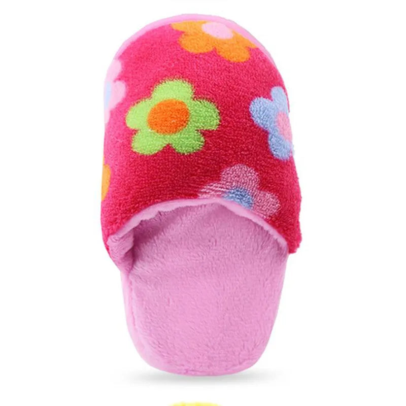 “Plush Slipper Squeaky Toy for Dogs & Cats – Chew & Play Interactive Pet Toy”