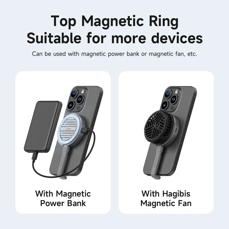 “Hagibis MC100QZ Heatsink & Magnetic Stand – PC Cooling Accessory”