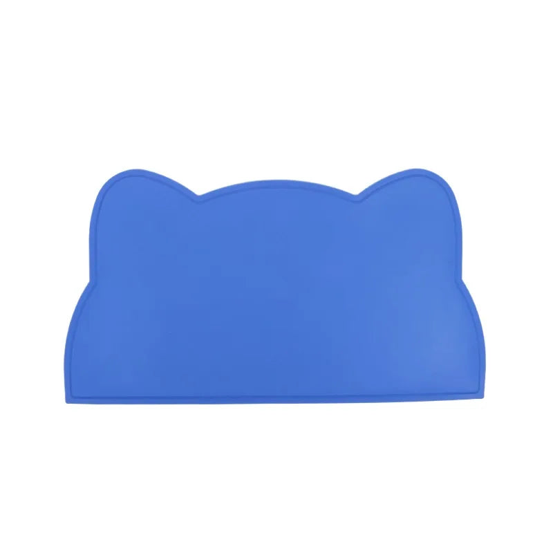 “Silicone Pet Feeding Mat – Waterproof Non-Slip Bowl Pad for Dogs & Cats”