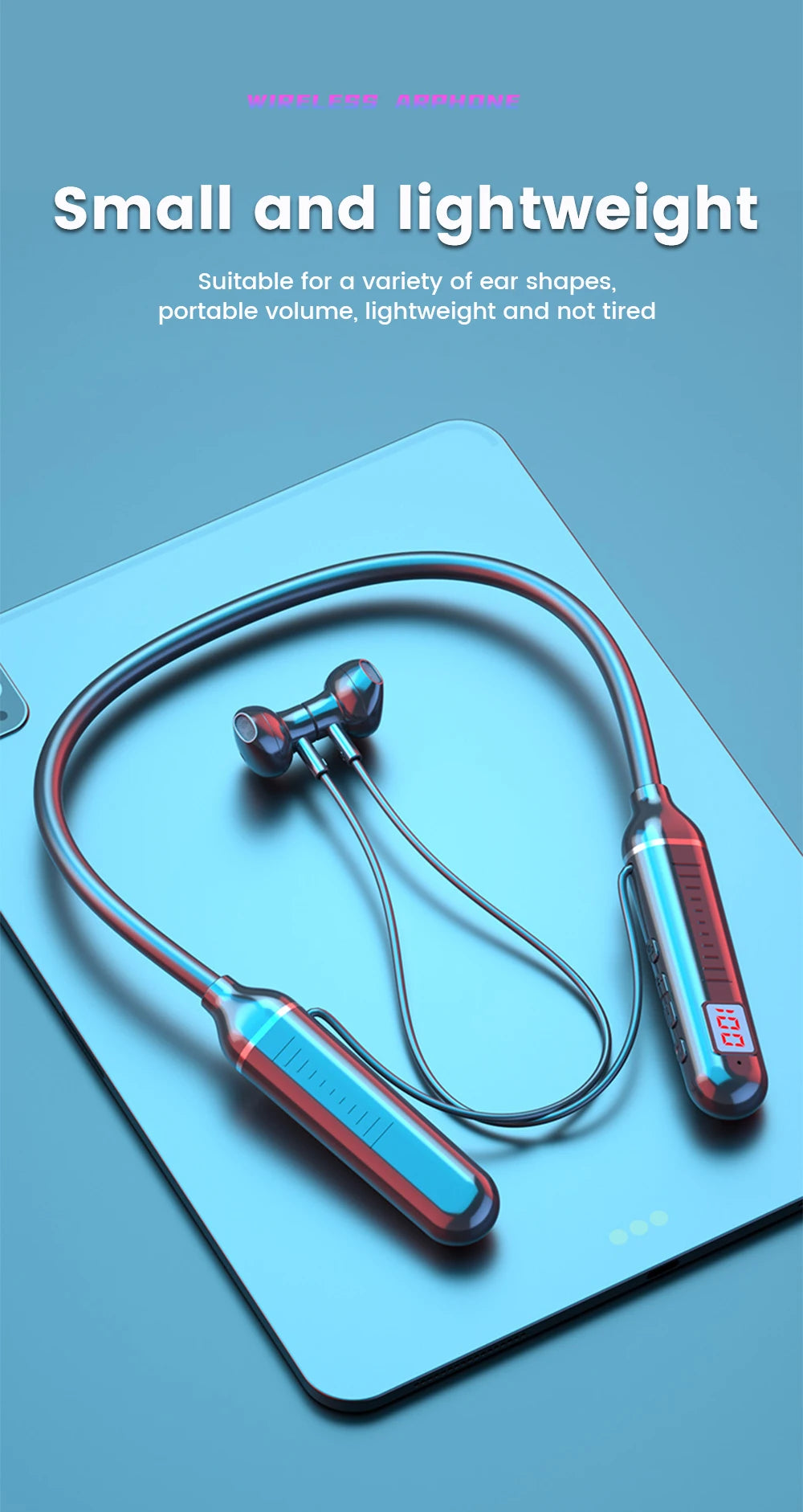 HKFZ In-Ear Wireless Bluetooth Earphones – Compact & Clear Sound