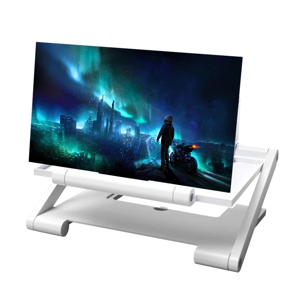 8-Inch 3D HD Phone Screen Magnifier – Foldable Smartphone Amplifier Stand