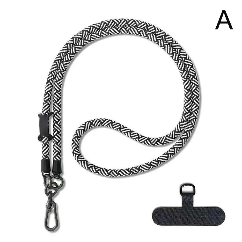 Anti-Lost Phone Lanyard with Spacer – Adjustable Crossbody Strap