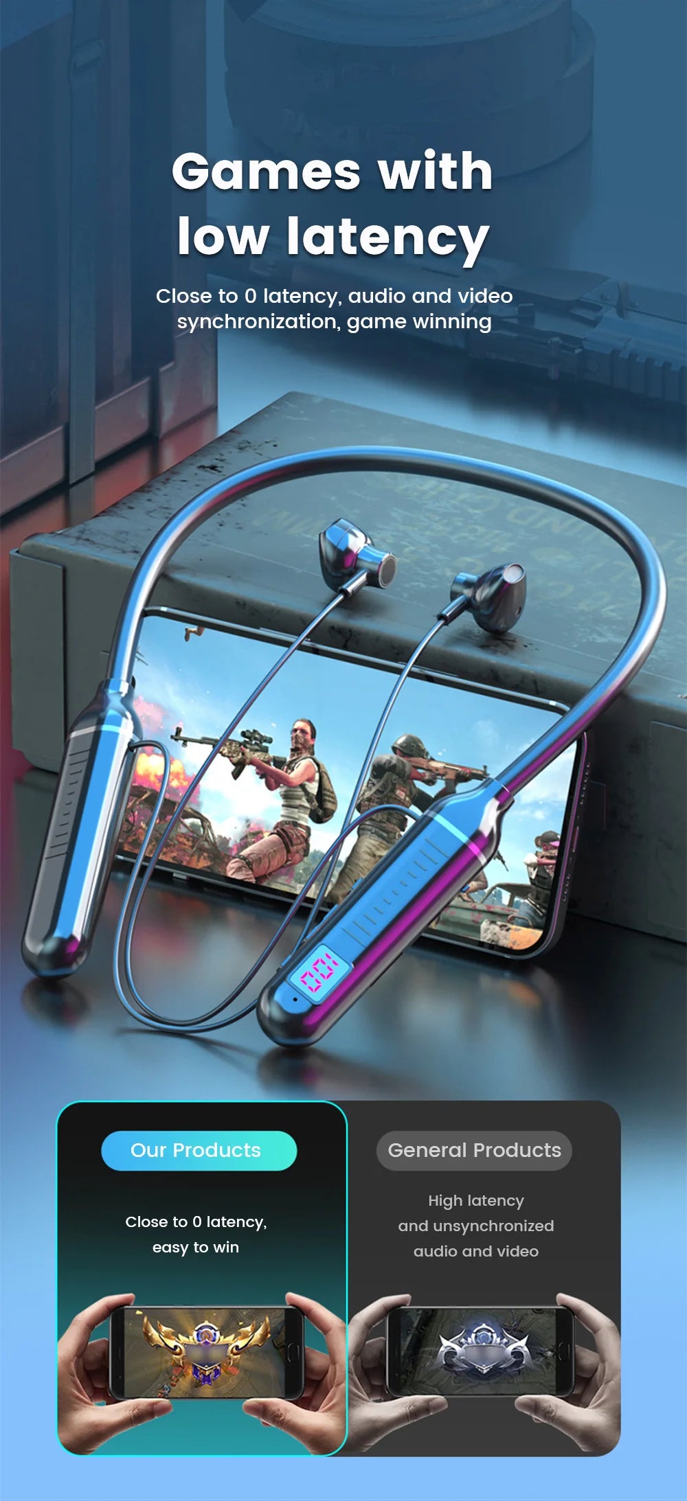 HKFZ In-Ear Wireless Bluetooth Earphones – Compact & Clear Sound
