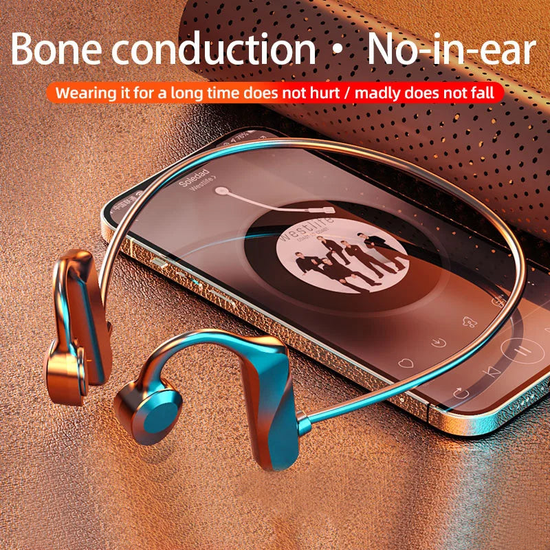 K69 Bone Conduction Wireless Earphones – Open-Ear Bluetooth Headset for Safe Outdoor Listening – audio-accessory