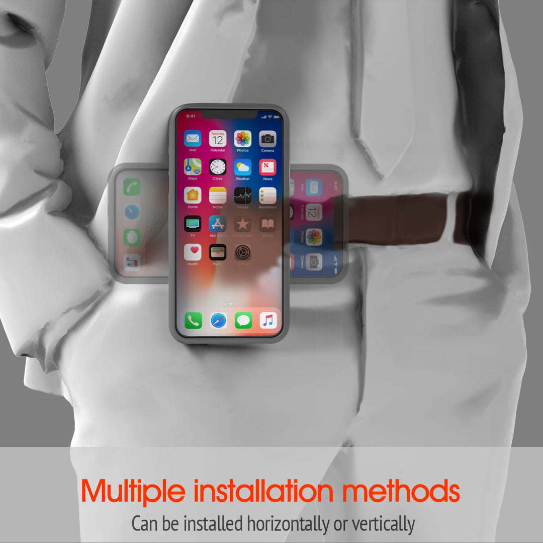 Belt Clip Phone Holder – Portable Sports Running Phone Stand
