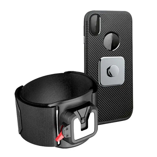 2-in-1 Phone Wrist & Arm Holder – 360° Rotatable Sports Strap Mount – cute-accessory