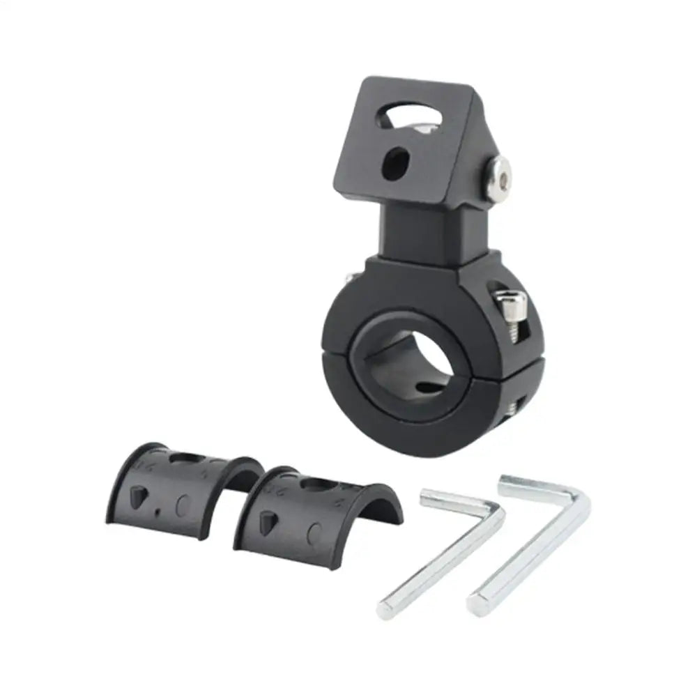 Adjustable Aluminum Motorcycle Spotlight Mount Bracket – Universal Fit for Night Riding – Adjustable Aluminum Motorcycle Spotlight Mount Bracket – Universal Fit for Night Riding