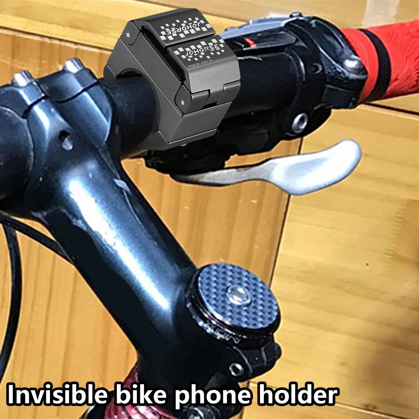 Ring Design Bike Phone Mount – 360° Rotation, Aluminum Alloy, Universal Fit