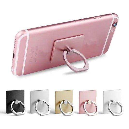 360° Finger Ring Phone Holder – Universal Rotating Grip Stand