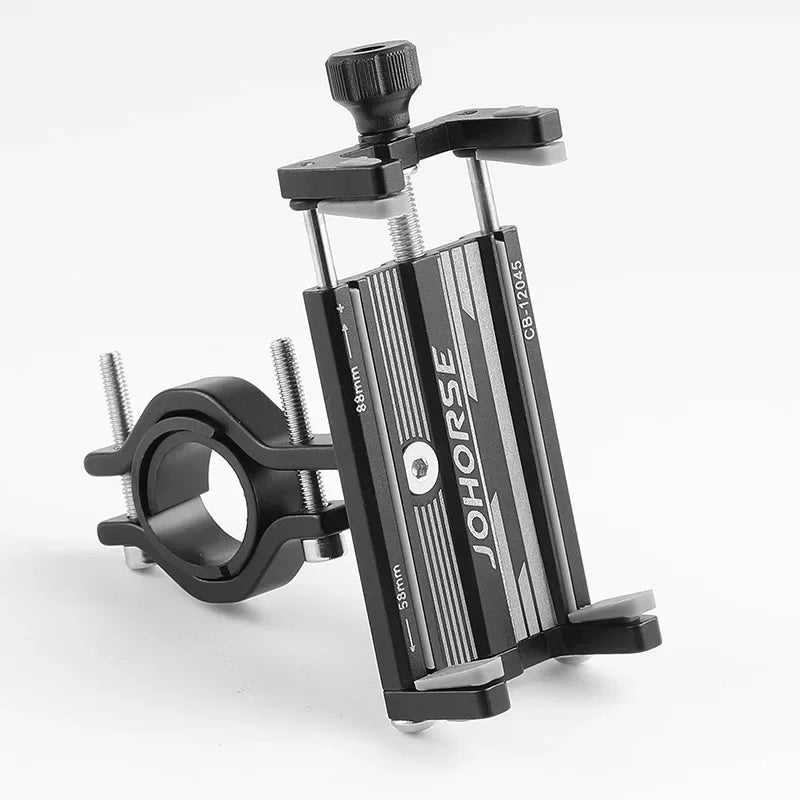 Universal Aluminum Bike Phone Mount β Secure Handlebar Holder for All Bikes
