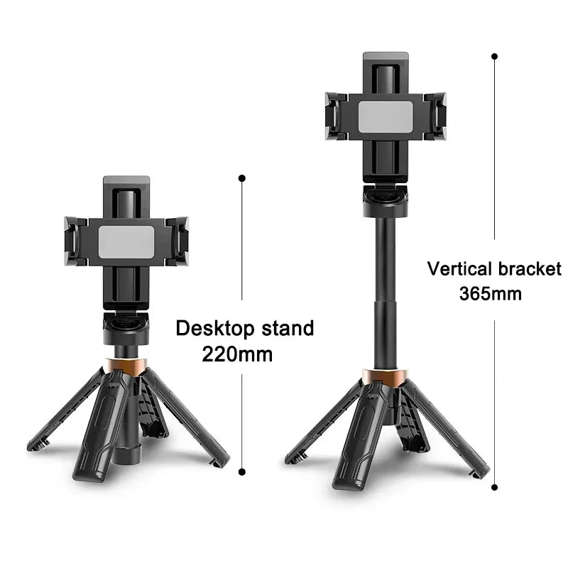 “Foldable Bluetooth Selfie Stick Tripod – Wireless Remote”