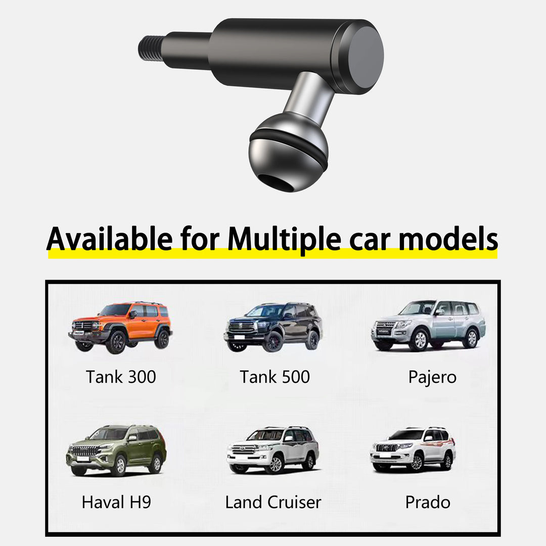 Car A-Pillar Handle Phone Holder – Truck & Off-Road Armrest Mount