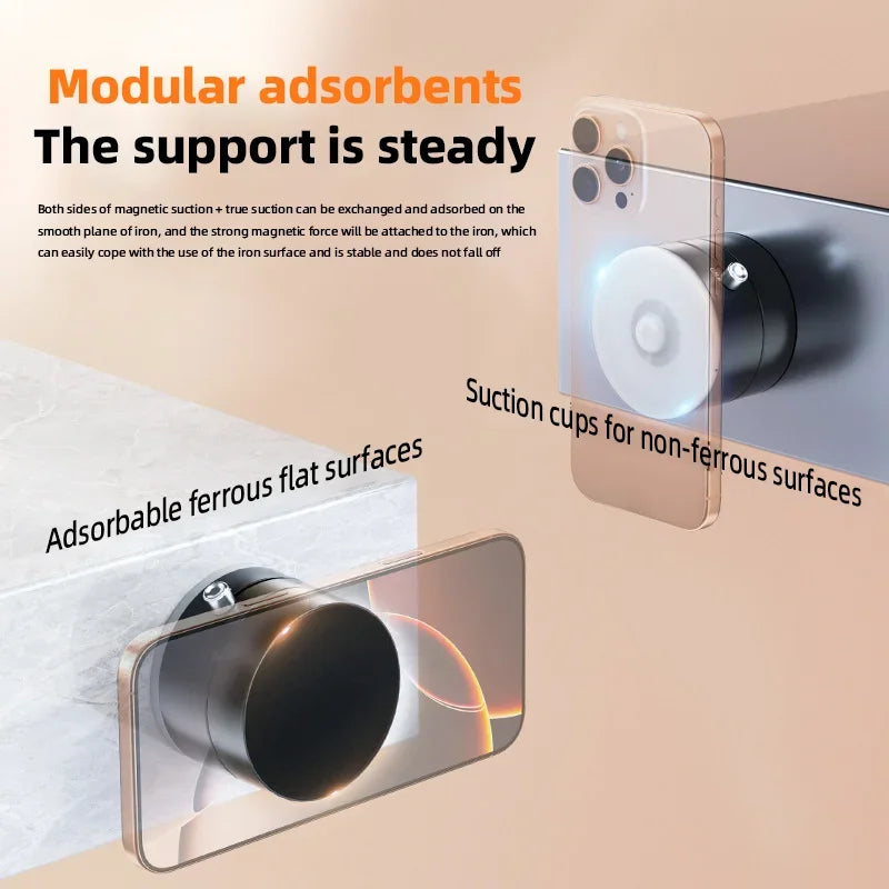 Magnetic Desk Phone Holder (EX1) – Minimalist MagSafe Stand for iPhone