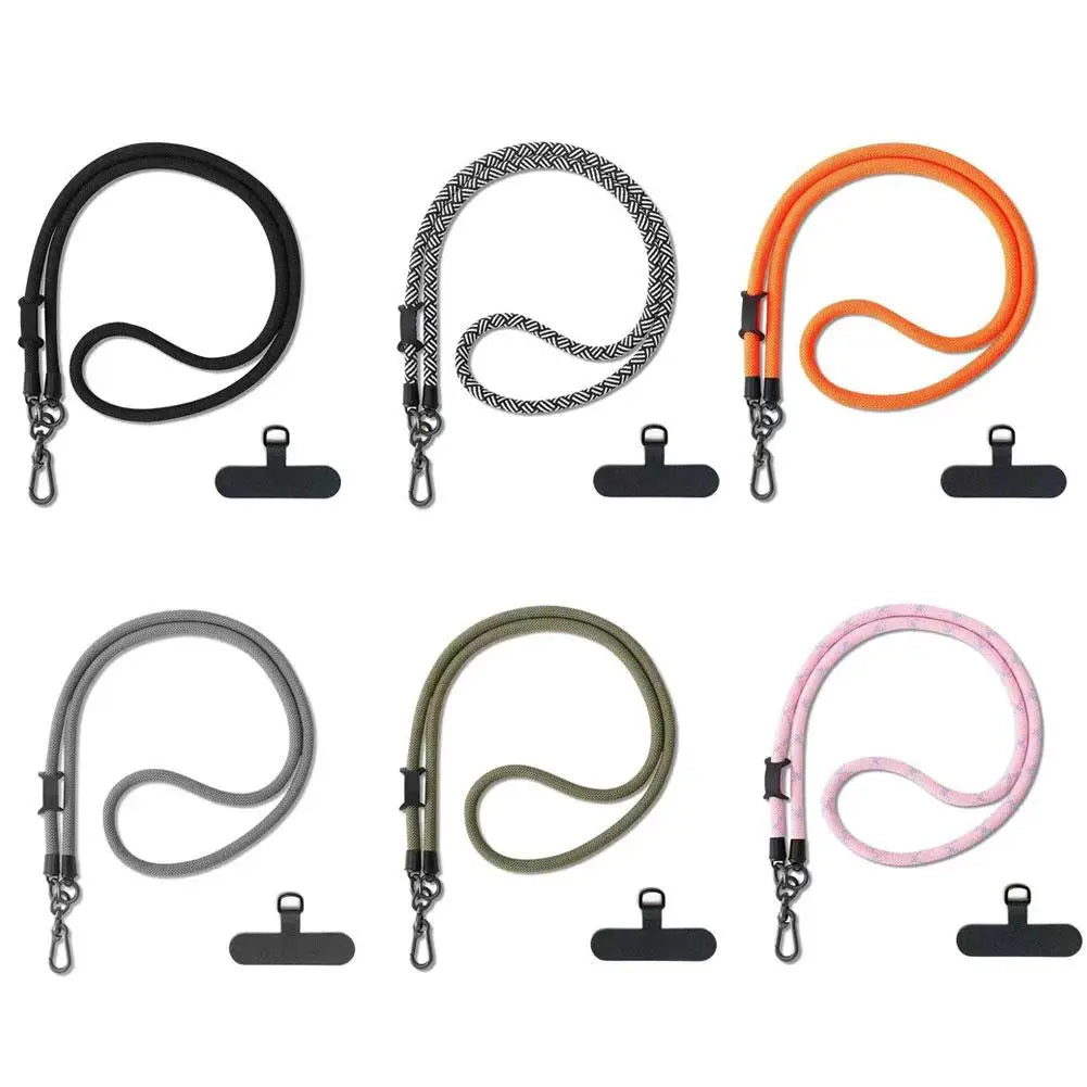 Anti-Lost Phone Lanyard with Spacer – Adjustable Crossbody Strap