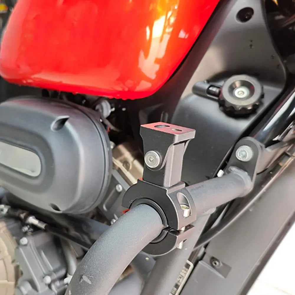 Adjustable Aluminum Motorcycle Spotlight Mount Bracket – Universal Fit for Night Riding – Adjustable Aluminum Motorcycle Spotlight Mount Bracket – Universal Fit for Night Riding