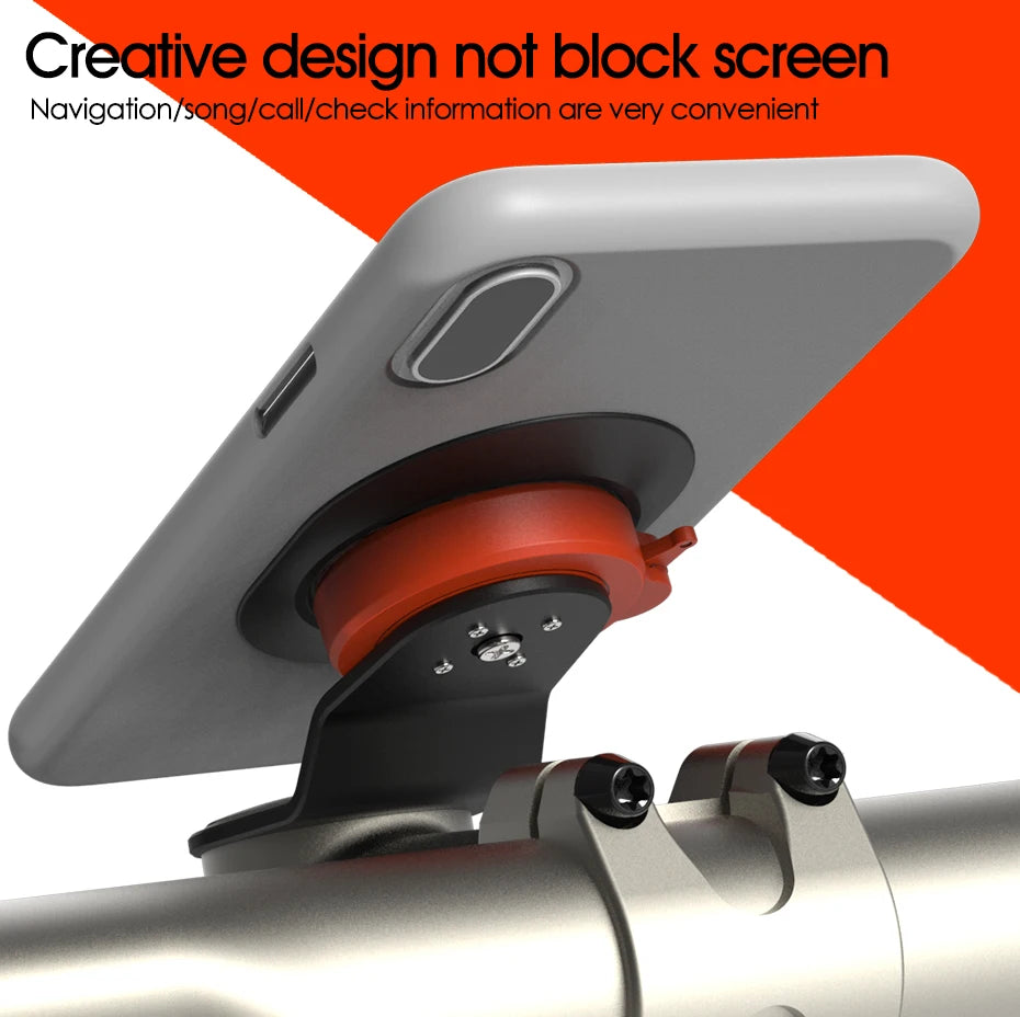 SINCE TOP Quick Mount Phone Holder – Motorcycle & Bike iPhone Mount
