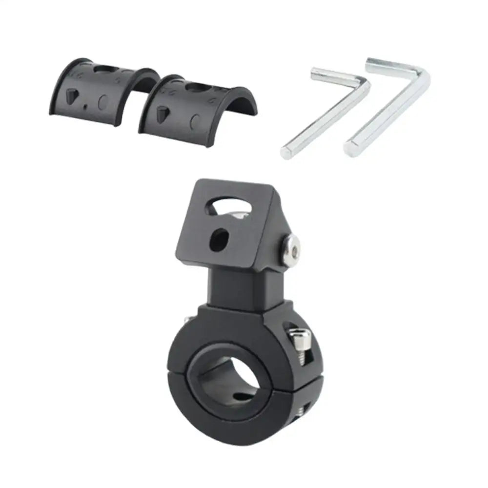 Adjustable Aluminum Motorcycle Spotlight Mount Bracket – Universal Fit for Night Riding – Adjustable Aluminum Motorcycle Spotlight Mount Bracket – Universal Fit for Night Riding