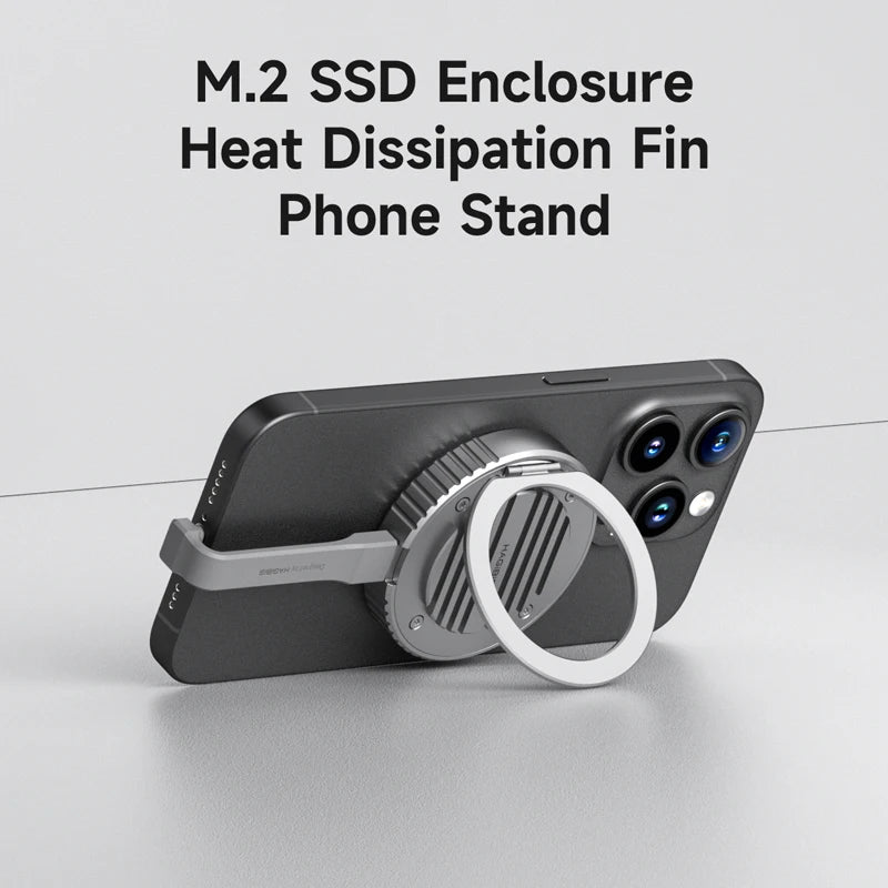 “Hagibis MC100QZ Heatsink & Magnetic Stand – PC Cooling Accessory”