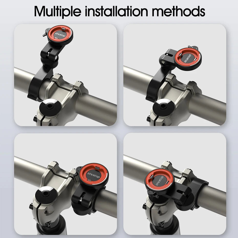 SINCE TOP Universal Bike & Motorcycle Phone Mount – Quick Release, 360° Rotation