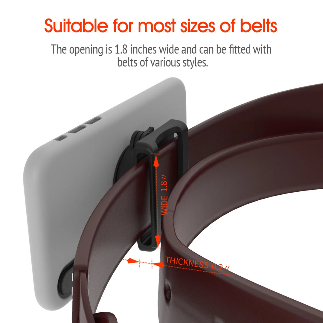 Belt Clip Phone Holder – Portable Sports Running Phone Stand