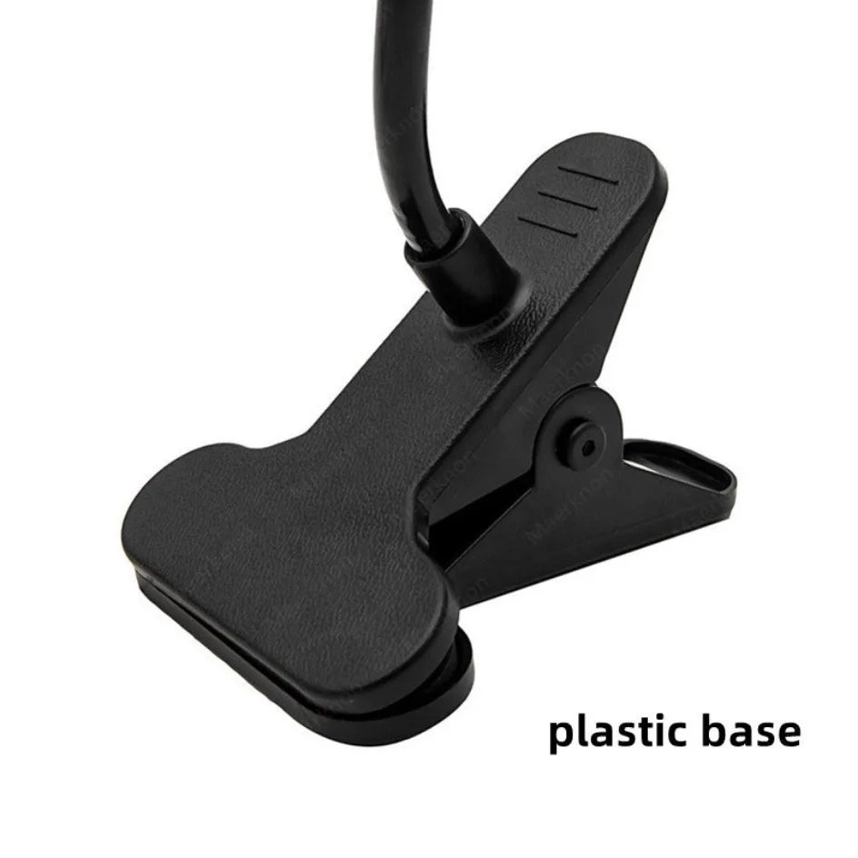 Flexible 28" Gooseneck Phone Holder – 360° Lazy Clip Stand for Bed & Desk