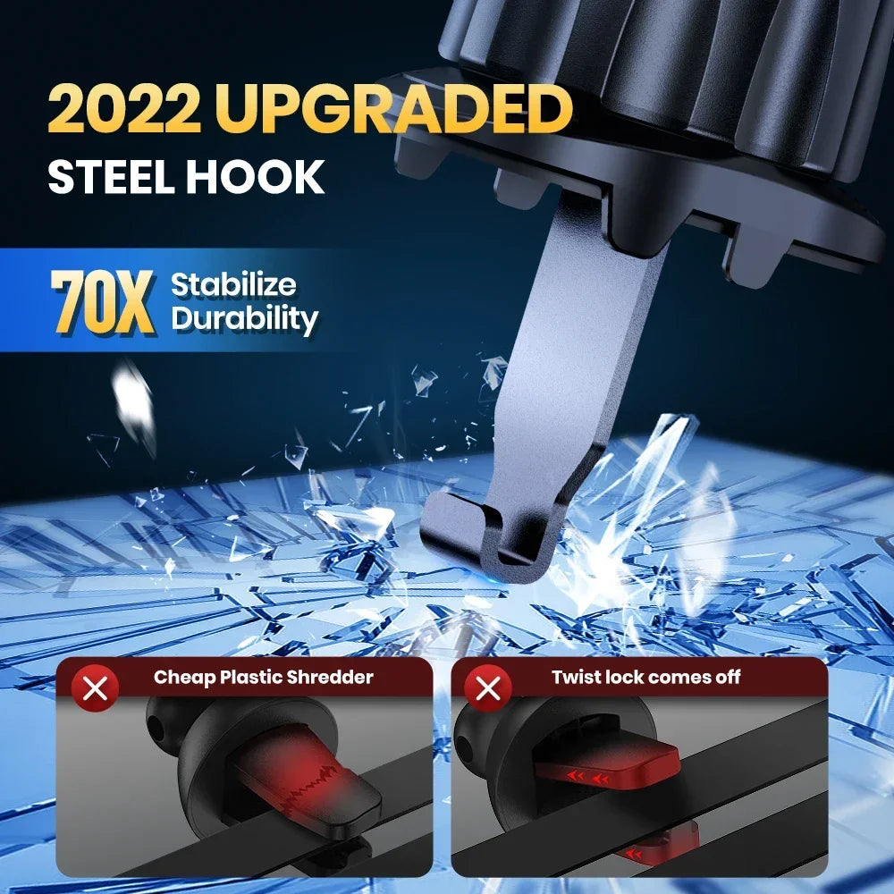 2023 Anti-Drop Car Phone Holder – Gravity Air Vent Mount, Universal Fit