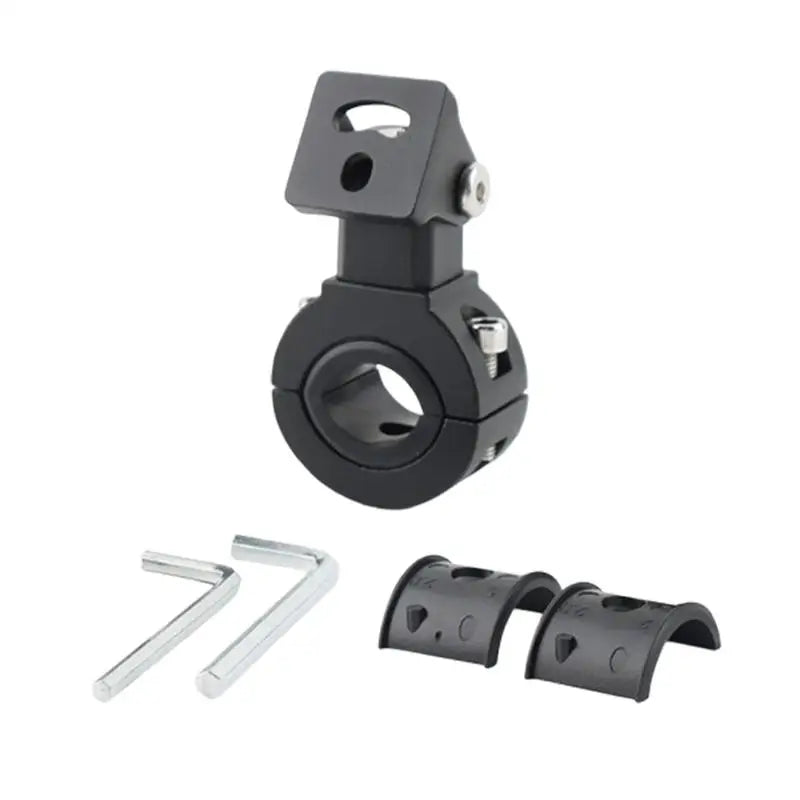 Adjustable Aluminum Motorcycle Spotlight Mount Bracket – Universal Fit for Night Riding – Adjustable Aluminum Motorcycle Spotlight Mount Bracket – Universal Fit for Night Riding