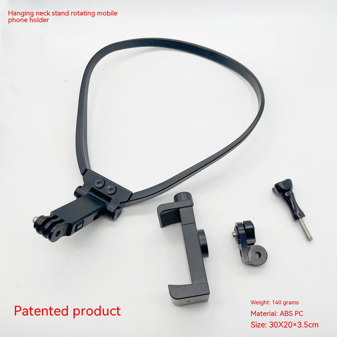 Universal Neck Hanging Phone Holder – Hands-Free Adjustable Bracket for All Smartphones