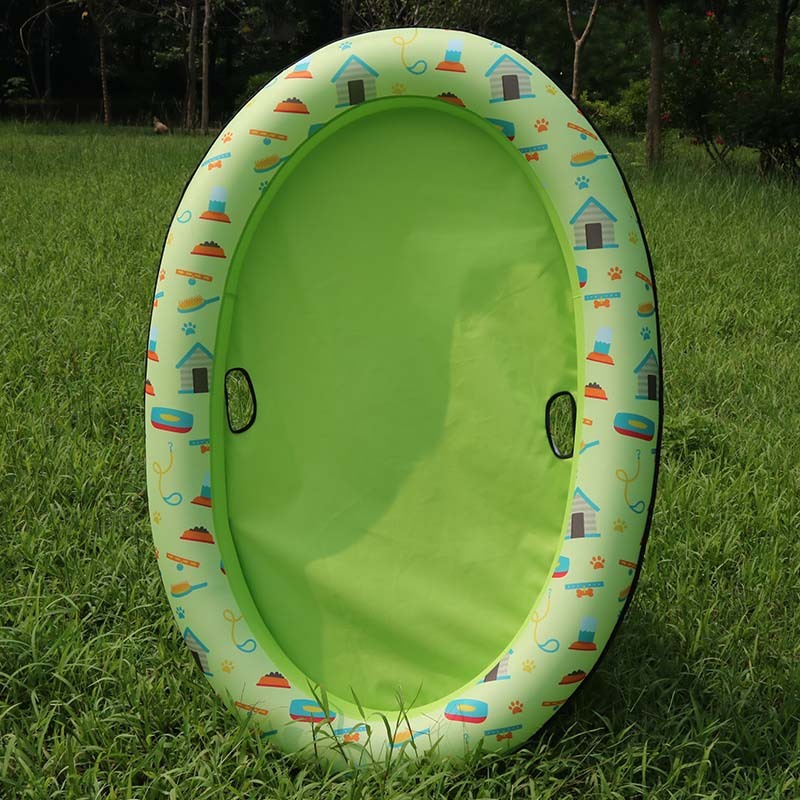 Inflatable Dog Pool Float – Waterproof Raft for Pets up to 40kg