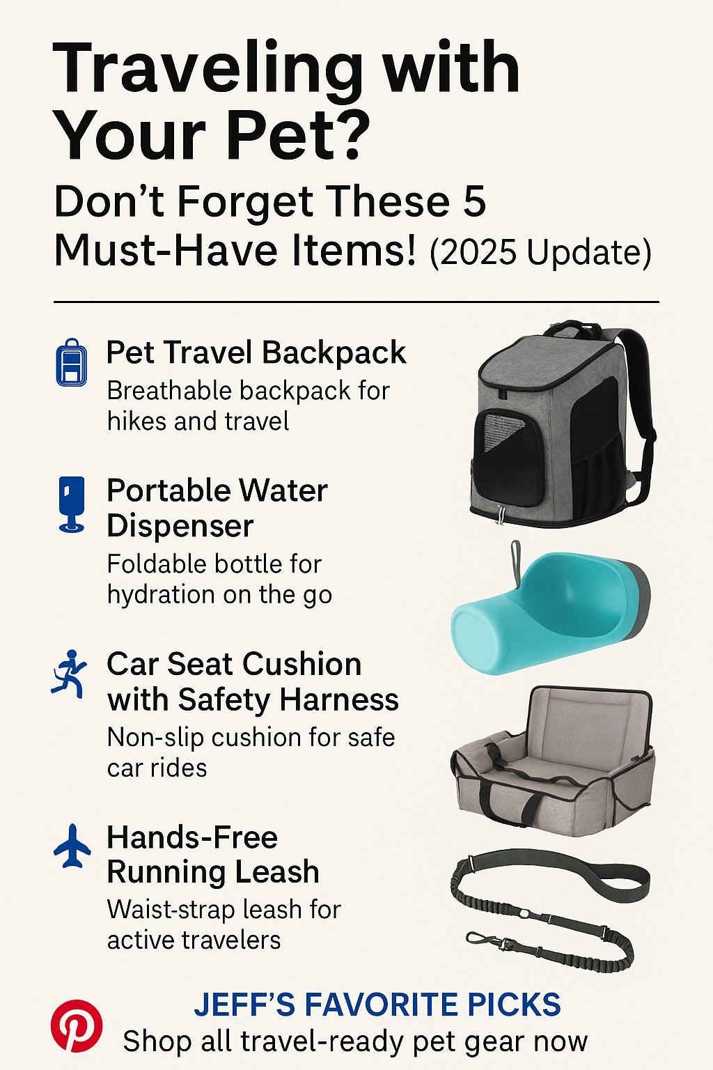 "Top Travel Accessories in 2025 – Essentials for Mobile & Pet Lovers"