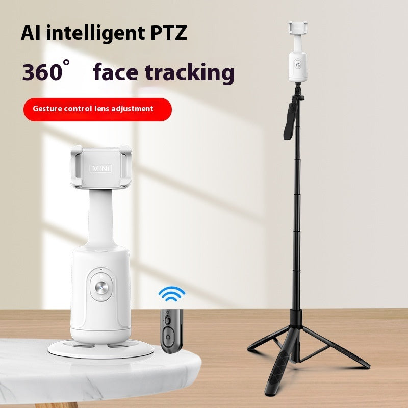 360° AI Smart Face Tracking Gimbal – App-Free Gesture Mount – tech-gadget