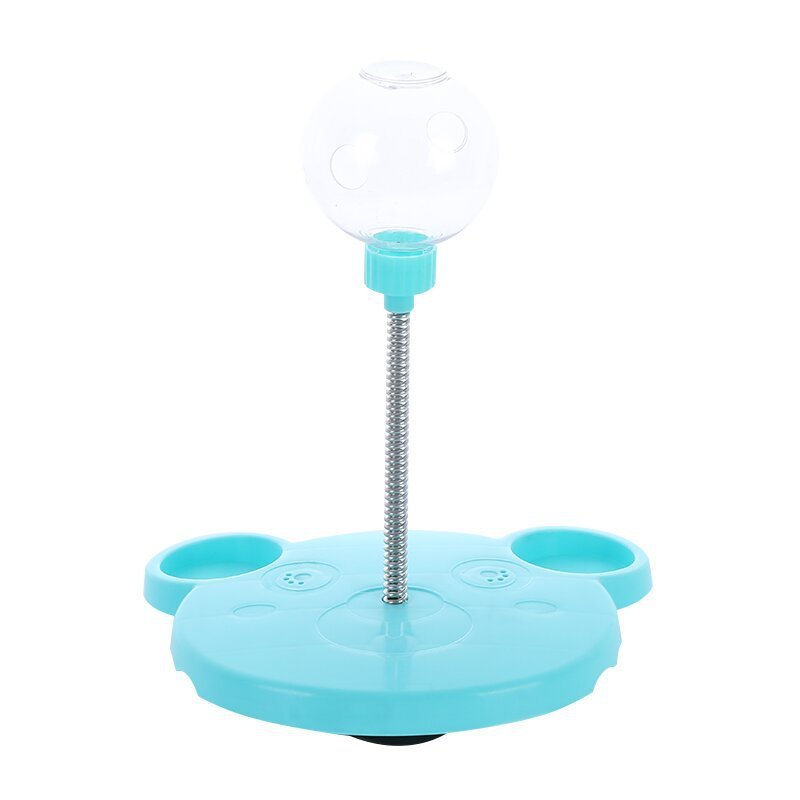 Interactive Toy Feeder for Cats & Dogs – Suction Base with Mint Ball Treat Compartments